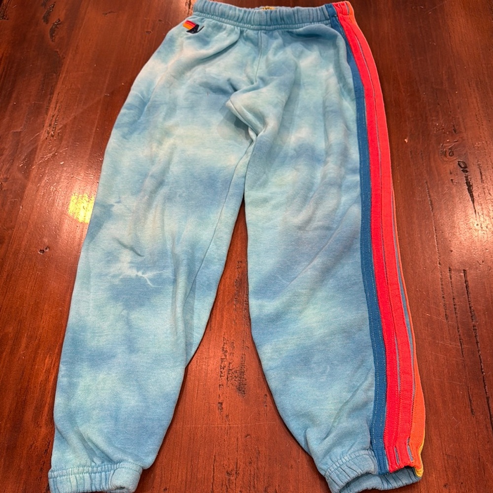 Aviator Nation Blue and Red Track Pants